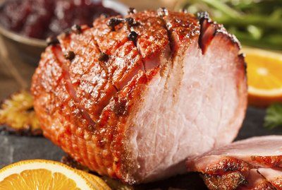 Traditional Sliced Honey Glazed Ham