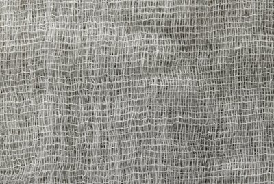 Texture of fabric from a gauze