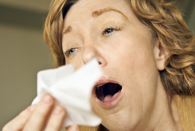Sick woman