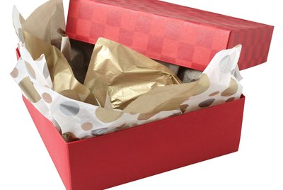 Opened Christmas gift