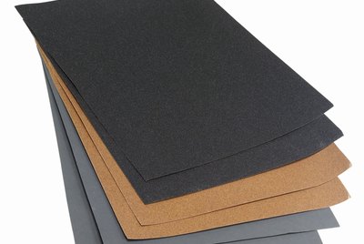 Close up of sandpaper