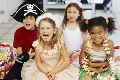 Group of children laughing