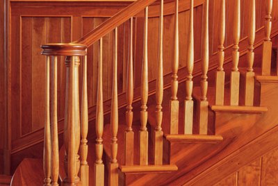 Bannister and staircase