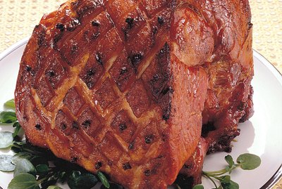 Fresh hearty ham