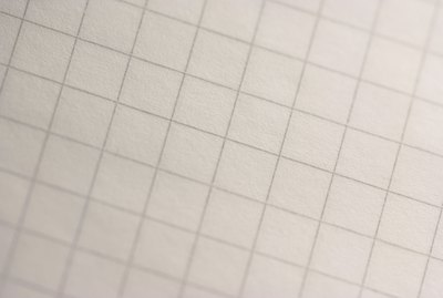 Close-up of graph paper
