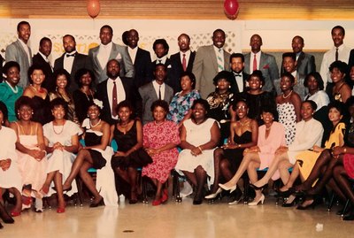 John A. Williams Is Seen In Class Reunion Photo