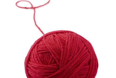 red yarn