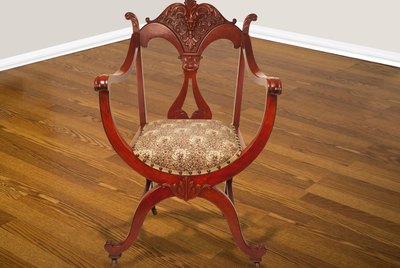 Antique American Mahogany Chair.