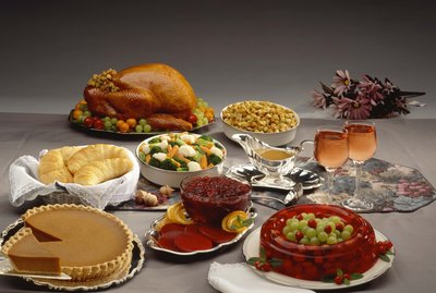 Thanksgiving spread