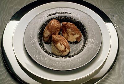 Marbled Chocolate Mousse Dumplings