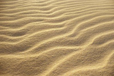High angle view of ripples on sand