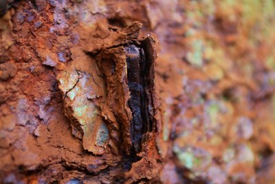 Rusted metal