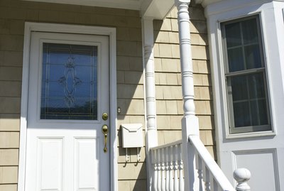 Front porch of house