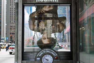 HISTORY Challenges Chicago To HOUDINI's Greatest Escape With Innovative, Interactive 3D Bus Shelters