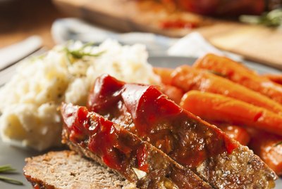 Homemade Ground Beef Meatloaf