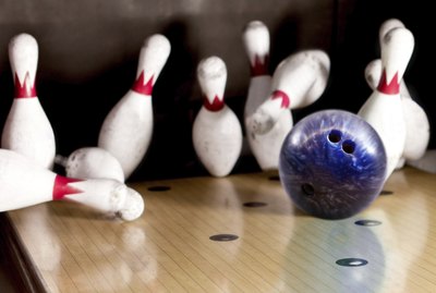 Hitting a bowling strike