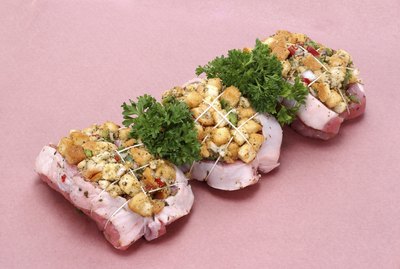 Stuffed pork tenderloins