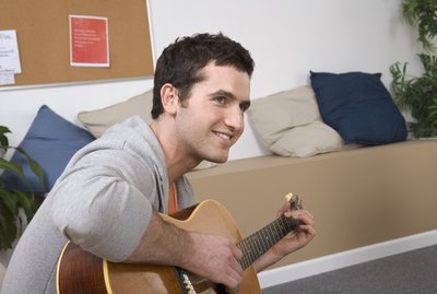 Man playing guitar