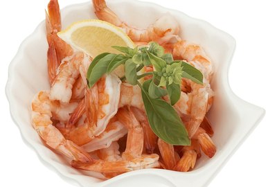 Shrimp in bowl