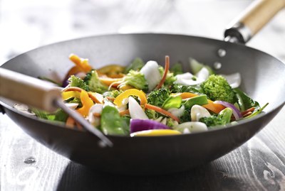 vegetarian wok stir fry