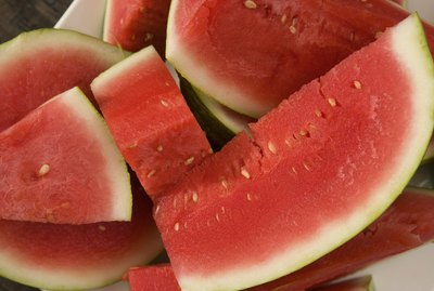 Slices of watermelon