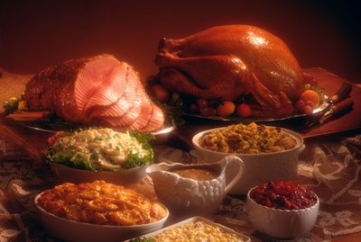 Thanksgiving spread