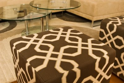 Modern household living room