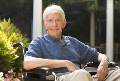 man in wheel chair