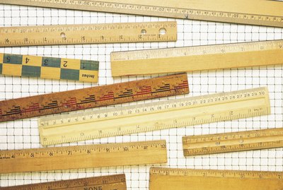 Assorted rulers