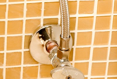 Bathroom water valve