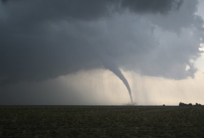 Dangerous Tornado on the Plains
