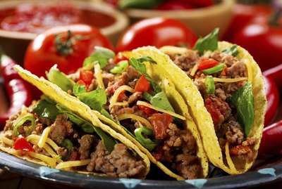 plate of tacos