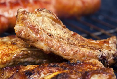 pork ribs with bbq