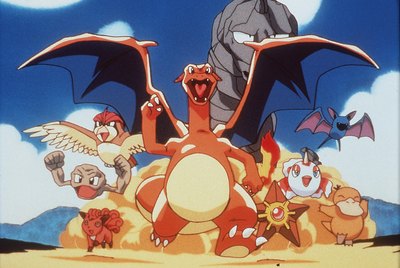 Vulpix Geodude Pidgeot Charizard Onix Staryu Coldeen Zubat And Psyduck In The