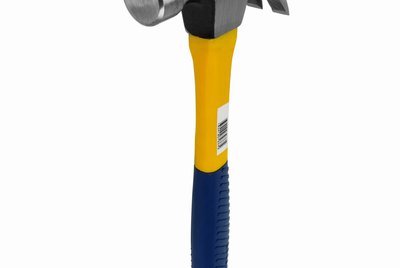 Close up of a hammer