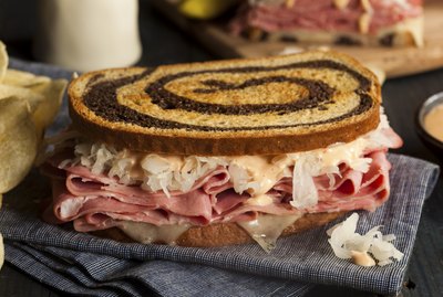 Homemade Reuben Sandwich