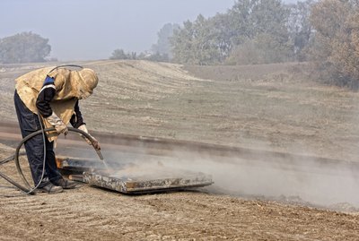 sandblasting