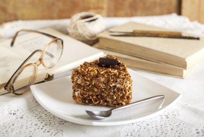 Hazelnut cake.