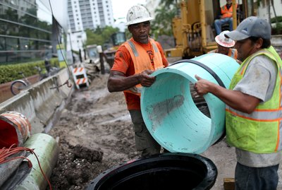 Miami Beach Takes Measures To Protect Against Rising Sea Levels