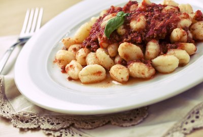 Gnocchi with ragù