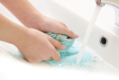 clothes to wash hands