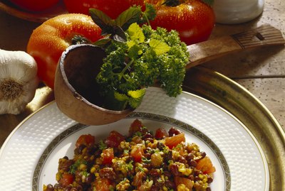 Pilaf with Azuki Beans
