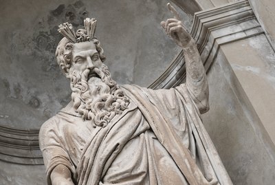 Statue of Zeus in Greece