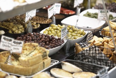 Food in deli