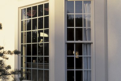 Bay window of home