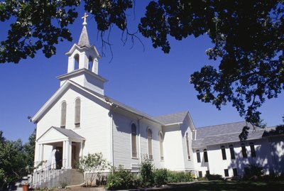 Rustic, old-fashioned church