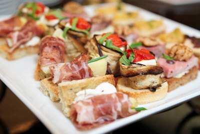 Various snacks