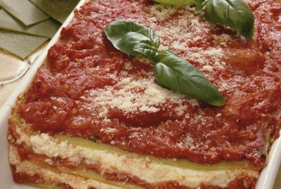 Fresh lasagna