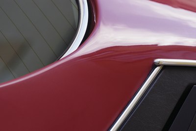 Close-up of a vehicle