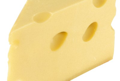 Wedge of Swiss cheese